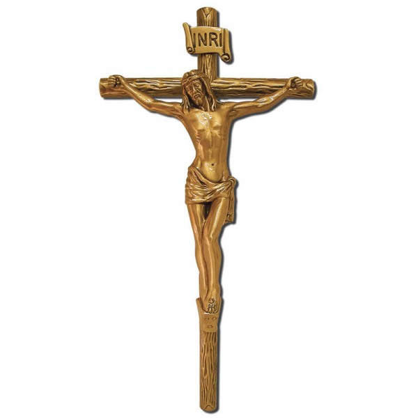 Cruz de Tronco em Bronze